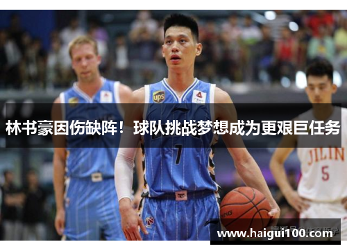 林书豪因伤缺阵！球队挑战梦想成为更艰巨任务